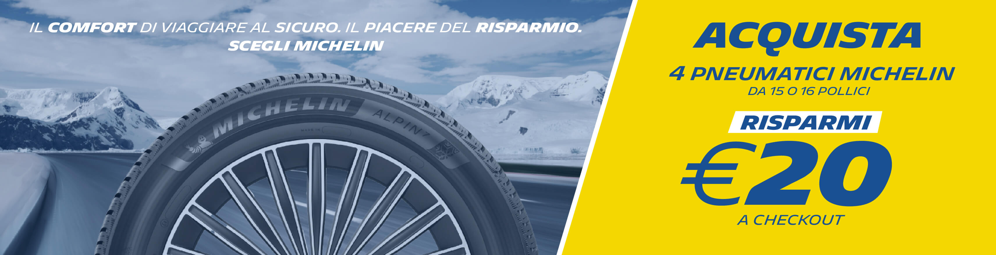 sconto pneumatici michelin