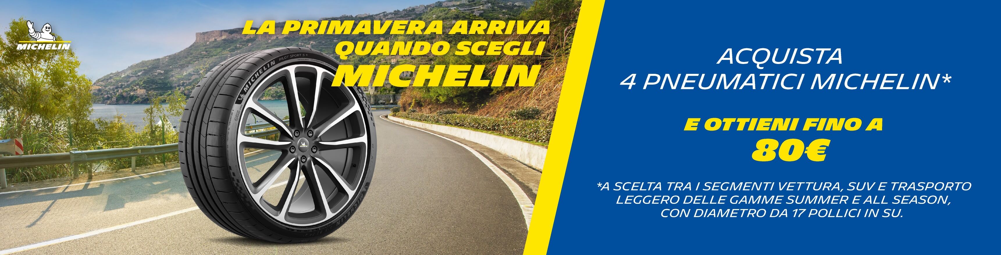 Promozione Pneumatici Michelin - Vivi i Michelin Track Days 2024