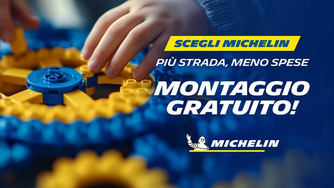Promozione gomme Michelin.