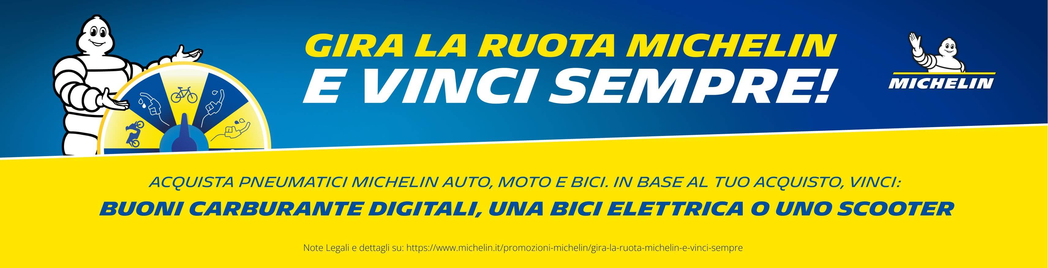 Promozione estiva Pneumatici Michelin 2025