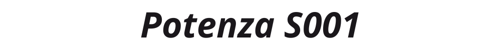 Potenza S001