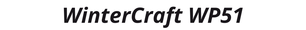 WinterCraft WP51